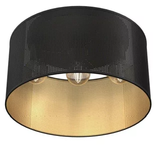 Ażurowa, czarno-złota lampa sufitowa LX 5247 z serii LOFT SHADE - Lampy sufitowe - miniaturka - grafika 1