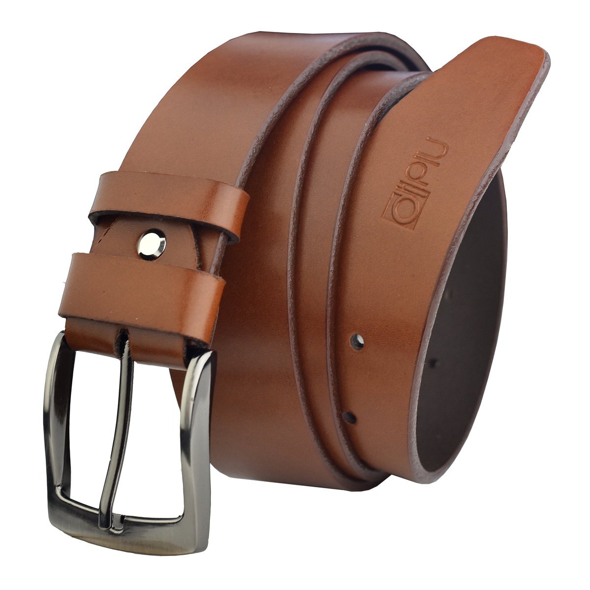 Pasek Męski Dipiu Skóra Brąz