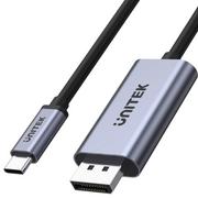 Kable komputerowe i do monitorów - Unitek V1409A Adapter Usb-c na Dp 1.2 kabel 1,8 m - miniaturka - grafika 1