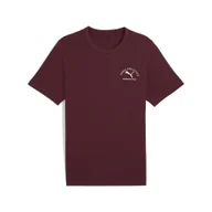 Koszulki sportowe męskie - Męska koszulka PUMA Class z grafiką PUMA Ruby Shimmer Red - miniaturka - grafika 1