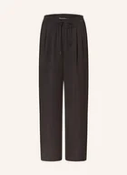 Spodnie damskie - Ichi Spodnie Dresowe Ihecala schwarz - ICHI - miniaturka - grafika 1