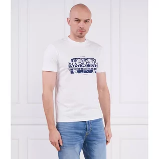Koszulki męskie - Napapijri T-shirt S-MANTA | Regular Fit - grafika 1
