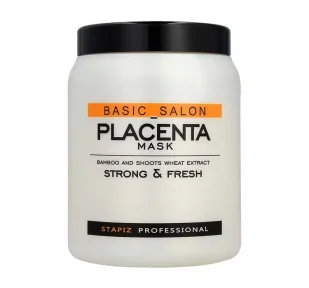 Stapiz Professional Placenta Mask maska do włosów 1000ml - Maski do włosów - miniaturka - grafika 1