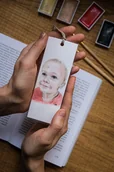 Zakładki do książek - PortreTulki - Portret na zamówienie malowany na zakładce do książki - miniaturka - grafika 1