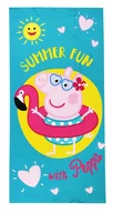 Okrycia kąpielowe dla dzieci - Świnka peppa pepa duży ręcznik dziecięcy 70x140 - miniaturka - grafika 1