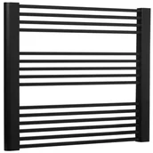 Grzejniki łazienkowe - Grzejnik łazienkowy 922x500 czarny mat MAX LUXRAD 5905359251163 - miniaturka - grafika 1