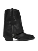 Botki damskie - G-Star Raw Botki EO-YAGMUR-25FW30 Czarny - miniaturka - grafika 1