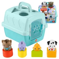 Sortery dla dzieci - Fisher-Price Pets Transporter Dla Zwierząt Sorter Zabawka Dla Niemowląt - miniaturka - grafika 1