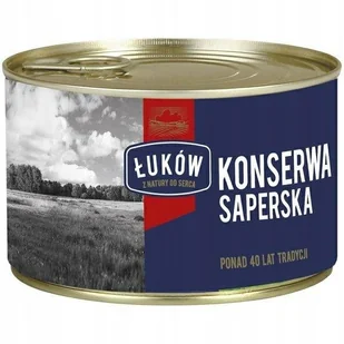 ŁUKÓW KONSERWA SAPERSKA 420G - Szybkie dania obiadowe - miniaturka - grafika 1