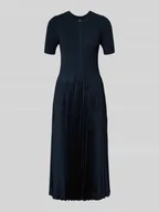 Sukienki - Sukienka midi o kroju podkreślającym sylwetkę z mieszanki wiskozy model ‘FADRIDI’ - miniaturka - grafika 1