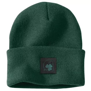 Czapki damskie - Czapka zimowa Carhartt Knit Shamrock Patch Beanie G54 North Woods - grafika 1