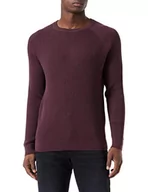 Swetry męskie - s.Oliver Sweter męski, fioletowy, XXL, fioletowy, XXL - miniaturka - grafika 1