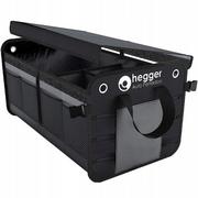 Akcesoria motoryzacyjne - HEGGER HEGGER  sztywny organizer do bagażnika XXL z wiekiem i rzepami HEG-BAG-4 - miniaturka - grafika 1