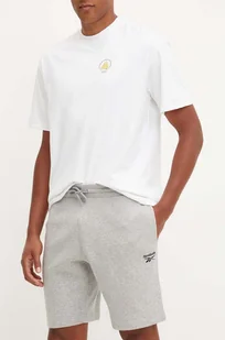 Reebok szorty męskie kolor szary melanżowe 100202834 - Spodenki męskie - miniaturka - grafika 1