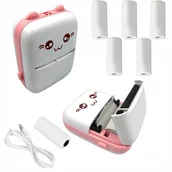 Drukarki kart i etykiet - DRUKARKA TERMICZNA MINI ZDJĘCIA NOTATKI DLA DZIECI - miniaturka - grafika 1