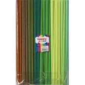 Powieści - GDD Bibuła marszczona Happy Color tonacja zielona 5905130004643 - miniaturka - grafika 1