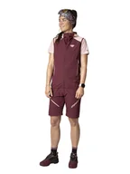 Kamizelki damskie - DYNAFIT Kamizelka funkcyjna "Transalper" w kolorze bordowo-jasnoróżowym - miniaturka - grafika 1