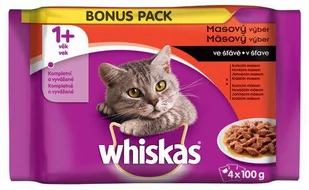 Whiskas adult KLASICKÝ VÝBĚR - Mokra karma dla kotów - miniaturka - grafika 1