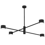 Lampy sufitowe - Cross lampa wisząca 4xGX53 czarna MLP8922 - miniaturka - grafika 1