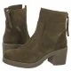 Botki damskie - Botki Oliwkowe 23516 (NE351-b) Nessi - miniaturka - grafika 1