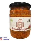 Pasty warzywne - Pasta paprykowa Ajvar Ostry słoik 580g Adria - miniaturka - grafika 1