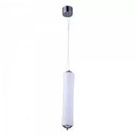 Oprawy, klosze i abażury - v-tac Oprawa LED V-TAC 24W LED Zwis BAMBOO Pojedynczy Triac Ściemnianie Biały VT-7027 3000K 1200lm - miniaturka - grafika 1