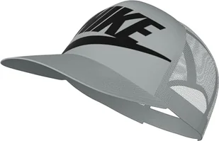 Nike Czapka K Nk Rise Cap S CB Trkr, Lt Smoke Grey/Black, FB5363-077, 1SIZE - Czapki damskie - miniaturka - grafika 1