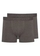 Majtki męskie - Bokserki (dłuższa nogawka) Move Henderson 2-pak szary XL - miniaturka - grafika 1