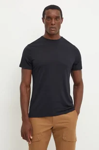 Icebreaker t-shirt sportowy Merino 125 Cool-Lite Sphere III kolor czarny gładki IB0A56ZM0011 - Koszulki męskie - miniaturka - grafika 1
