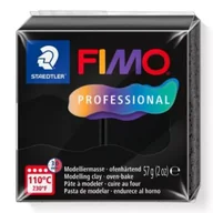 Masy plastyczne - Staedtler Masa termoutwardzalna Fimo 57g czarny - miniaturka - grafika 1