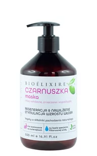 Bioelixire Bioelixire regenerująca maska z czarnuszką 500ml - Maski do włosów - miniaturka - grafika 1