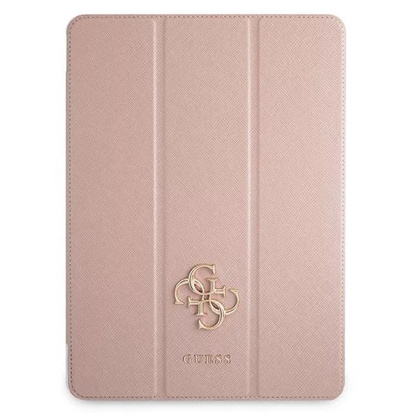 Guess GUIC11PUSASPI iPad 11" 2021 Book Cover różowy/pink Saffiano Collection | Darmowa dostawa | Wygodne RATY | - Etui do tabletów - miniaturka - grafika 1