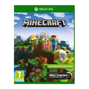 Minecraft Starter Coll GRA XBOX ONE - Gry Xbox One - miniaturka - grafika 1