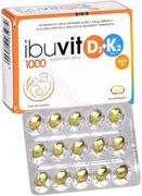 Suplementy diety - Omega Pharma Ibuvit d3 1000+k2 mk-7 3 x 30 kaps - miniaturka - grafika 1