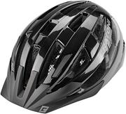 Kaski rowerowe - Cratoni Velo-X Kask, black gloss S/M | 52-57cm 2020 Kaski miejskie i trekkingowe 2015084000 - miniaturka - grafika 1