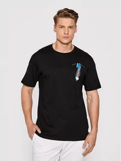 Koszulki męskie - Rip Curl T-Shirt In Da Pocket CTESZ5 Czarny Standard Fit - grafika 1