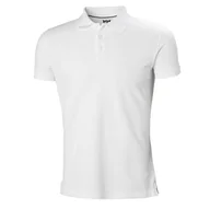 Koszulki męskie - Męska Koszulka HELLY HANSEN CREW POLO 34004_001 – Biały - miniaturka - grafika 1
