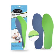 Akcesoria obuwnicze - Wkładki do butów corby denim memory z pamięcią kształtu 43-44 - miniaturka - grafika 1