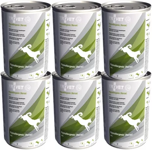 TROVET HPD Hypoallergenic - Horse (dla psa) 6x400g - puszka - Mokra karma dla psów - miniaturka - grafika 1