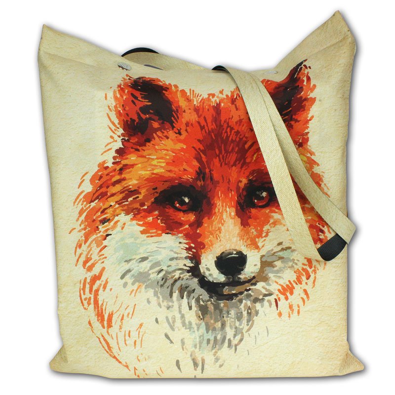 Torba impregnowana zapinana Lisek