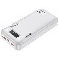 Powerbanki - Powerbank TRACER Voltx 20000 mAh PD+QC3.0 22.5W Biały | Bezpłatny transport - miniaturka - grafika 1
