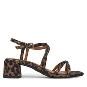 Sandały damskie - Sandały Tamaris 1-28204-42 Brązowy - miniaturka - grafika 1