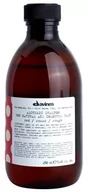 Szampony do włosów - Davines Alchemic Red szampon dla podkreślenia koloru włosów For Natural and Coloured For Red or Mahogany Hair 280 ml - miniaturka - grafika 1