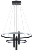 Lampy sufitowe - Lampa wisząca Amanda 3200 lm 4000 K czarna - miniaturka - grafika 1