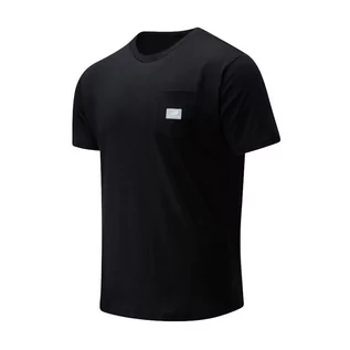 Koszulki sportowe męskie - Koszulka New Balance MT01567BK - czarna - grafika 1
