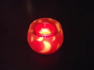 Świeczniki - Lampka TEALIGHT podgrzewacz świecznik KSIĘŻYC różowa - miniaturka - grafika 1