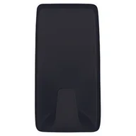 Wieszaki łazienkowe - Haczyki czarne prostokątne duże - miniaturka - grafika 1