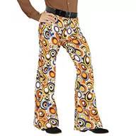 Spodnie męskie - Widmann Widmann 09264" spodnie w stylu lat 70-tych bubbles kostium męski, S/M 09264 - miniaturka - grafika 1
