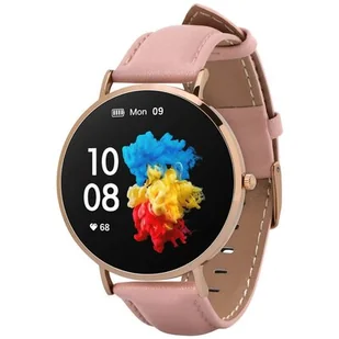Garett Verona Różowy - Smartwatch - miniaturka - grafika 1