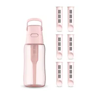 Butelki filtrujące - Butelka Filtrująca Dafi SOLID 0,5 Baby Pink z 7 Filtrami - miniaturka - grafika 1